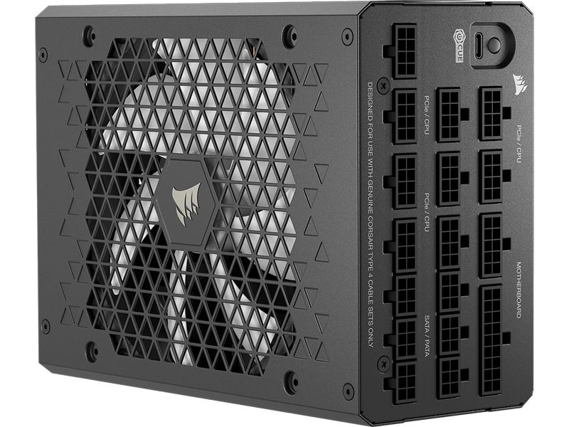 Corsair Netzteil HXi Serie 2025 RM1500i 1500 W Vollständig modulares, geräuscharmes ATX-Netzteil mit 1500 W Leistung