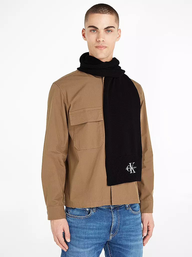 CALVIN KLEIN JEANS Schal schwarz