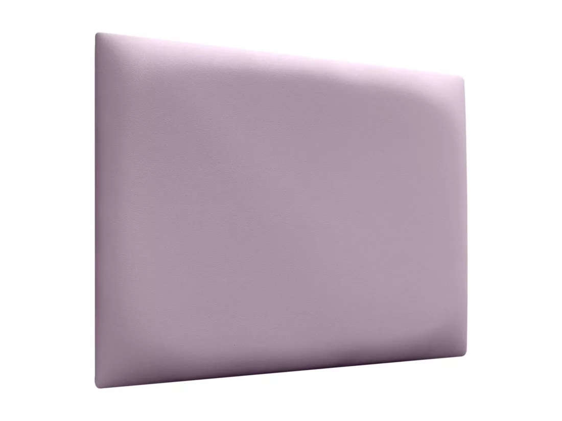 DHOME Tête de lit capitonnée en similicuir de qualité supérieure composée de panneaux autocollants interchangeables (lilas, 220 cm)