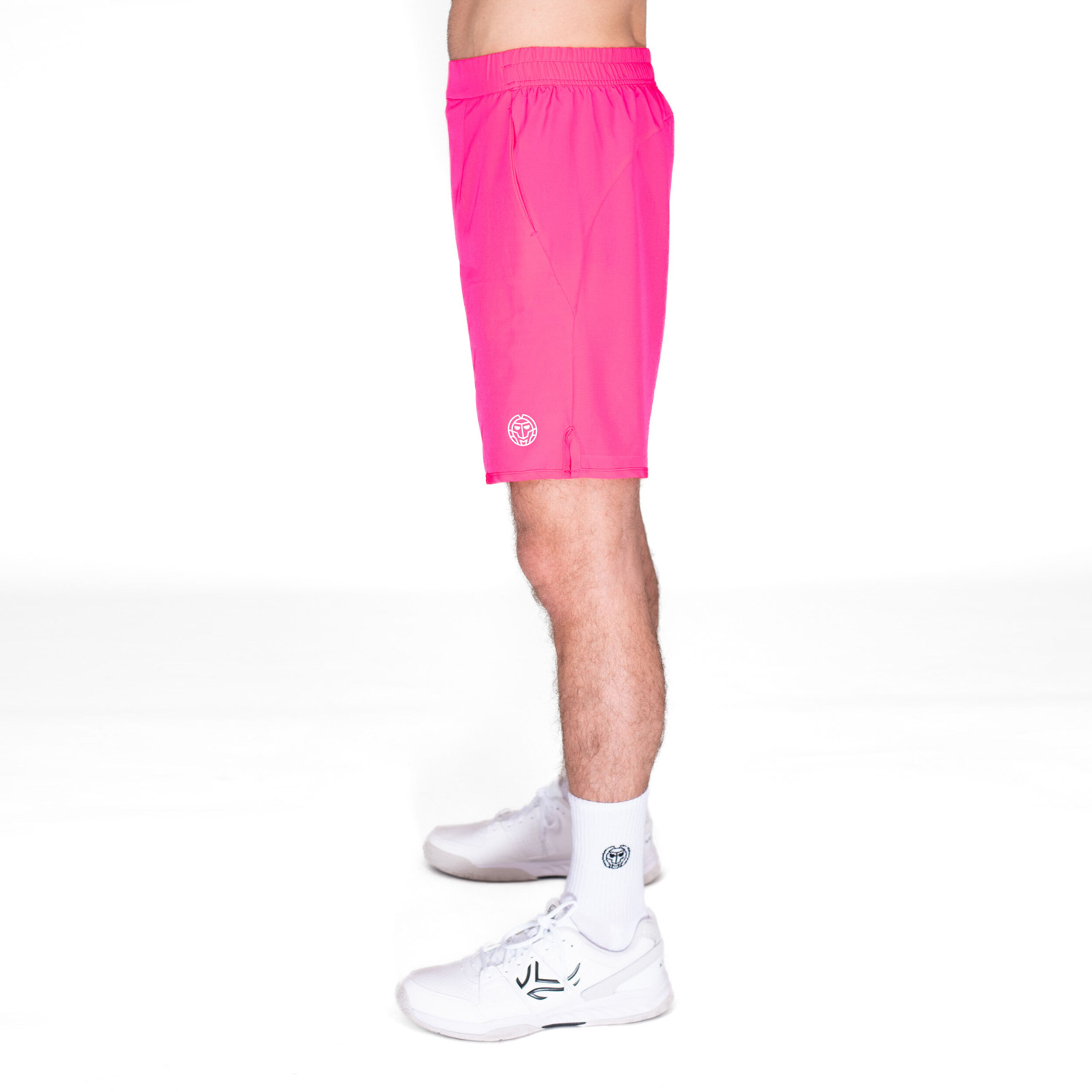 BIDI BADU Crew 9in Shorts Hommes - Pink