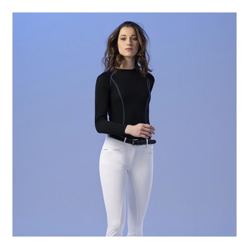 Equitheme RASSEMBLER - Tee-shirt Femme noir