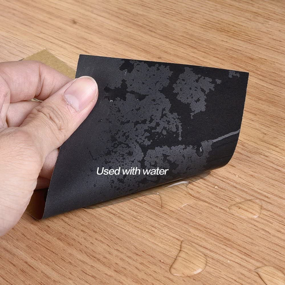(43er Set) Heimwerker Schleifpapier für DIY Projekte Schmirgelpapier mit Körnung 120 - 5000