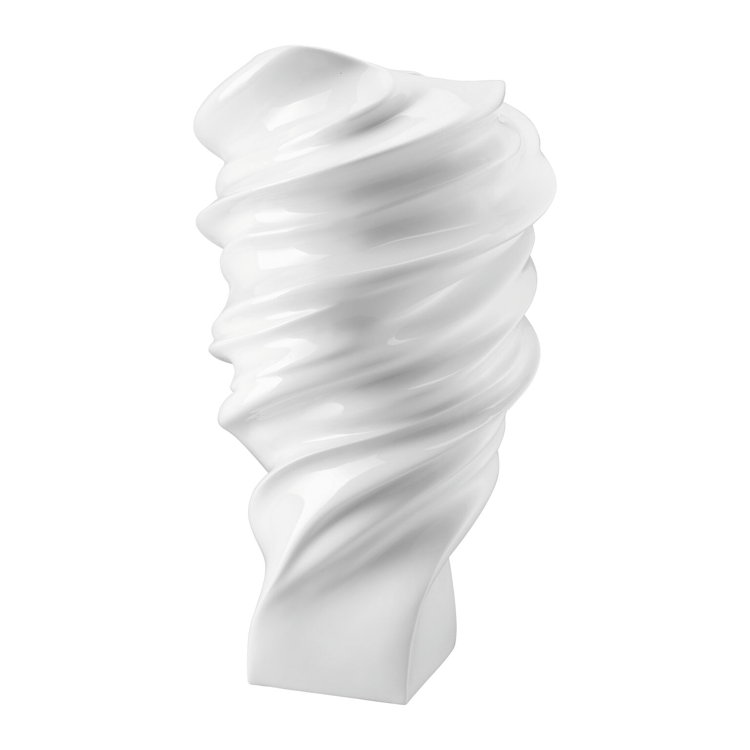 Squall Weiss Vase 40 cm