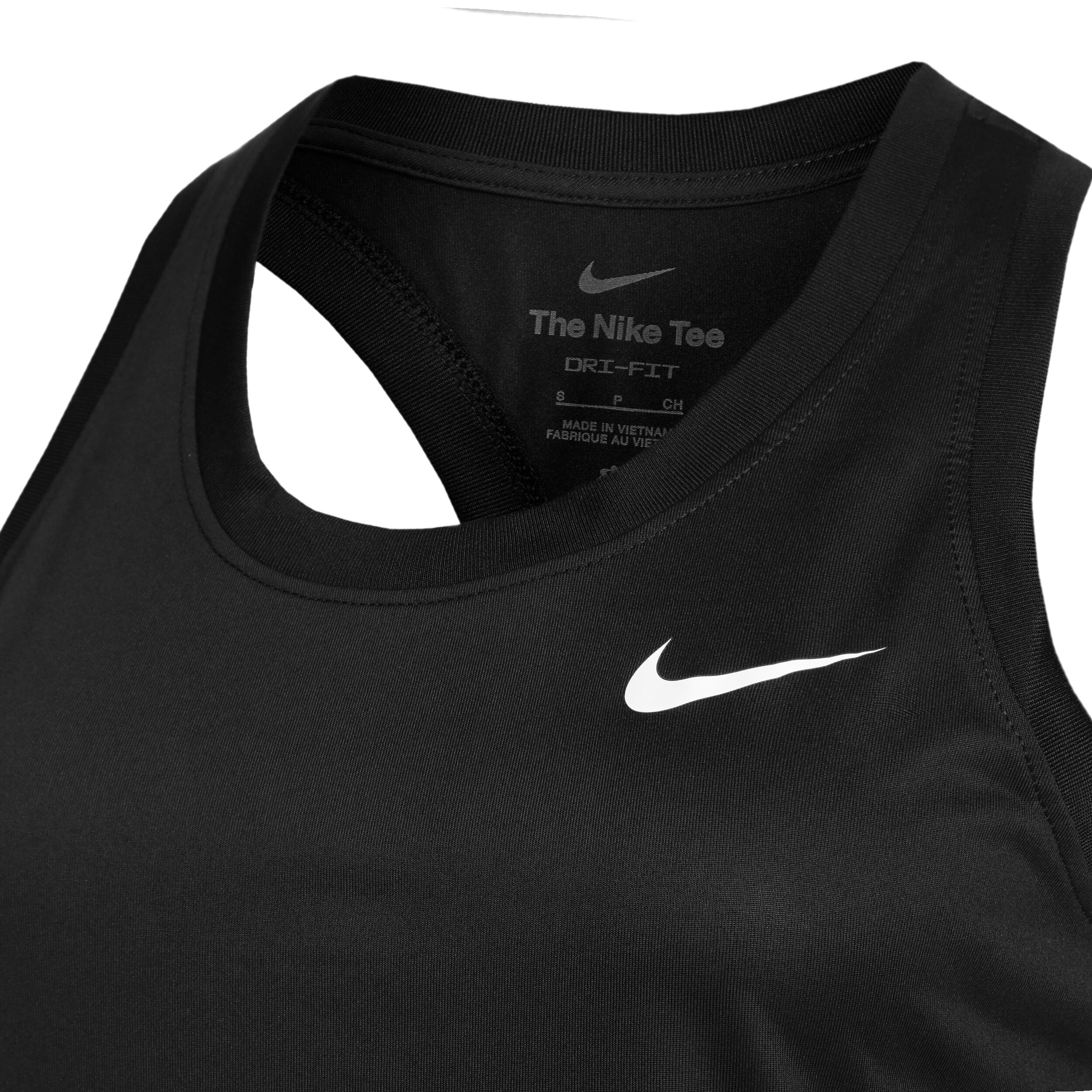 Nike Dri-Fit Racerback Débardeur Tank Top Femmes - Noir