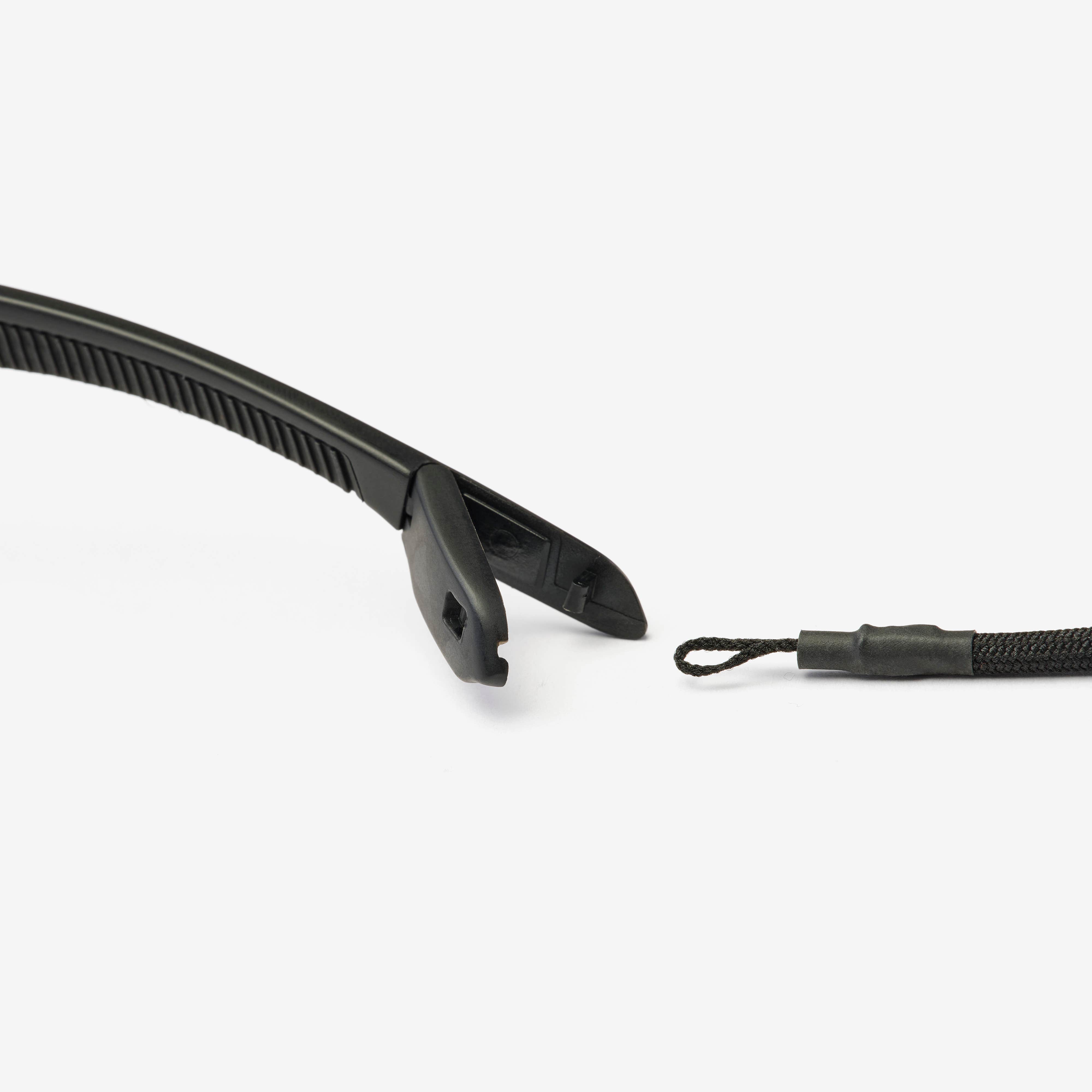 Virgo Polarized Sports Sunglasses  Black/Smoke Grey