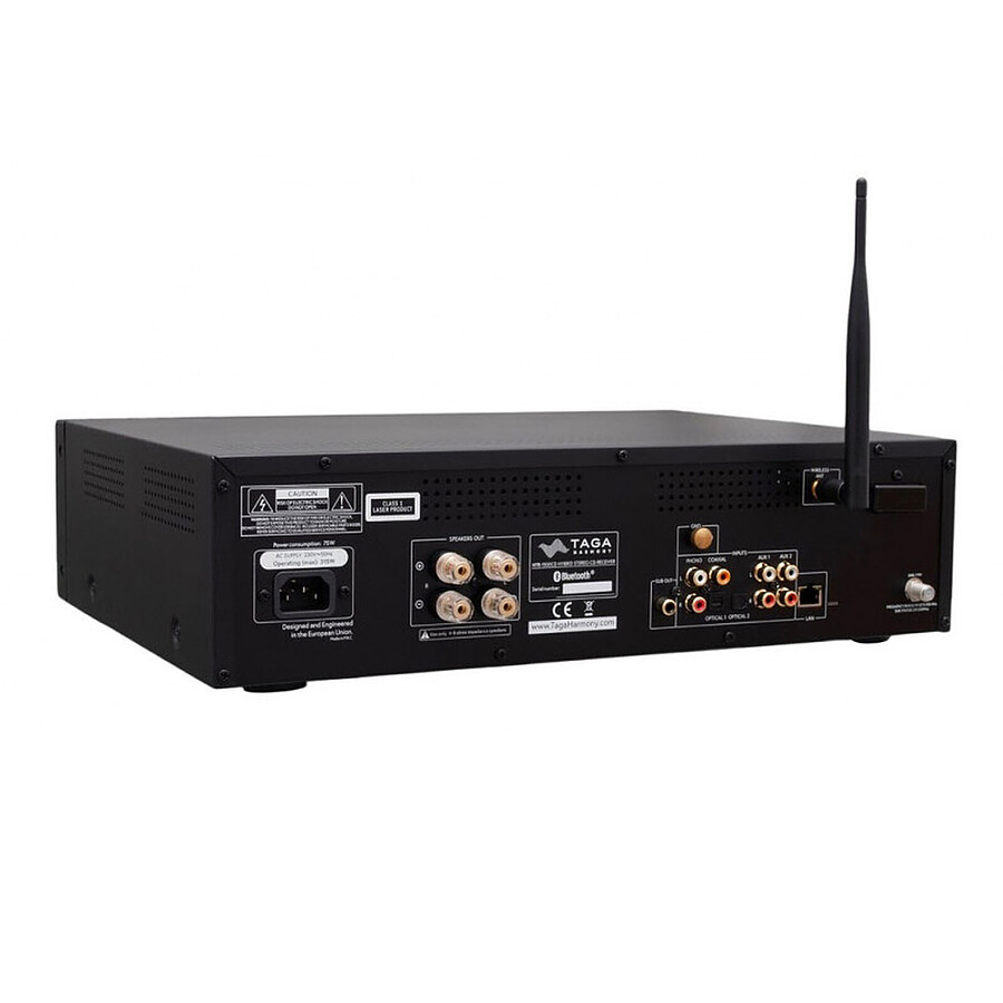 Taga Harmony HTR-1500CD Noir + Focal Theva N°1 Dark Wood