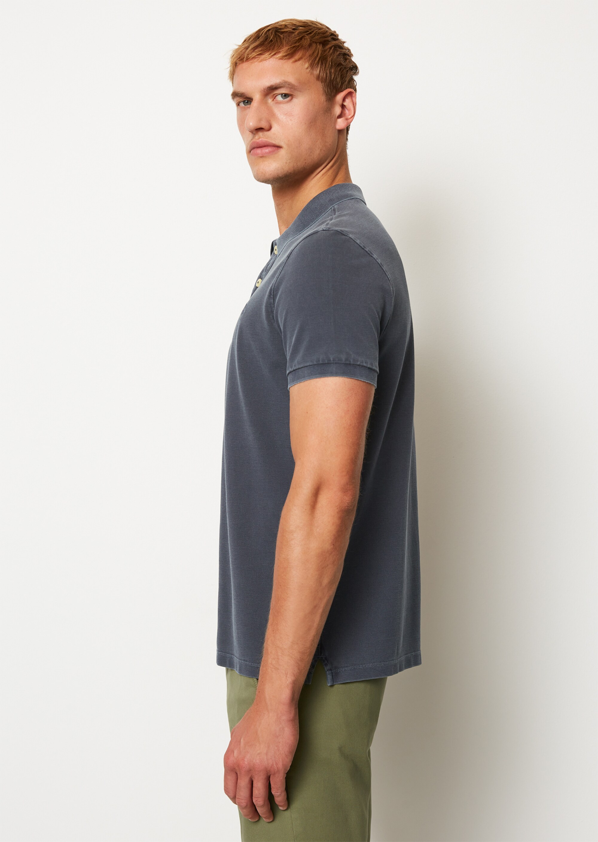 Poloshirt Piqué regular aus Bio-Baumwolle