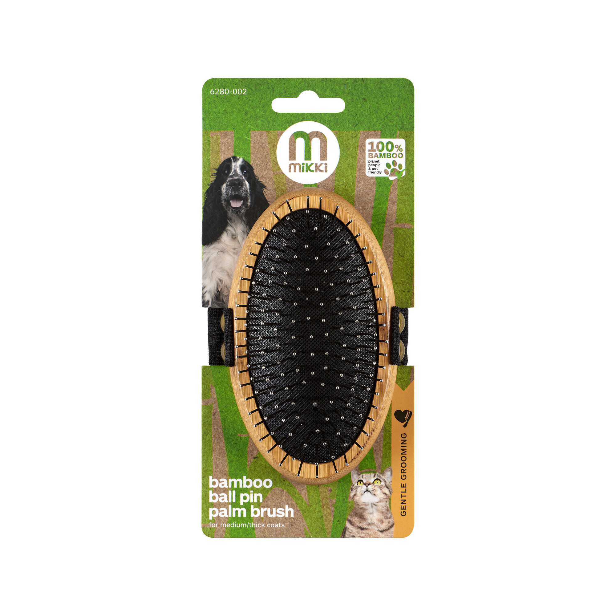 Mikki Bamboo Palm Brush - Bristle