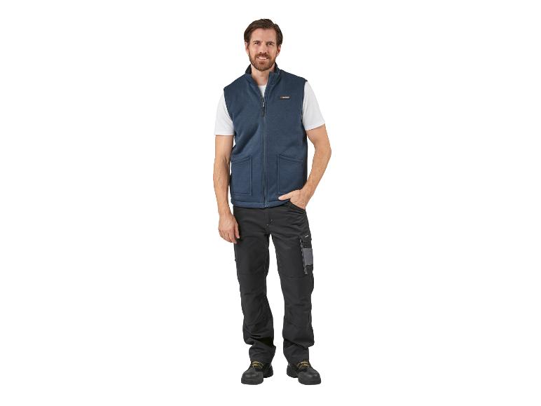 Fleece heren bodywarmer