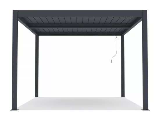 Pergola bioclimatique en aluminium 