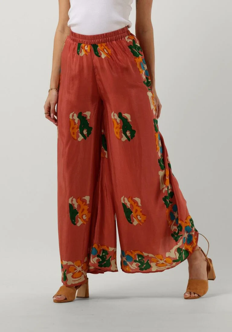 MES DEMOISELLES roze mes demoiselles wijde broek pants wants