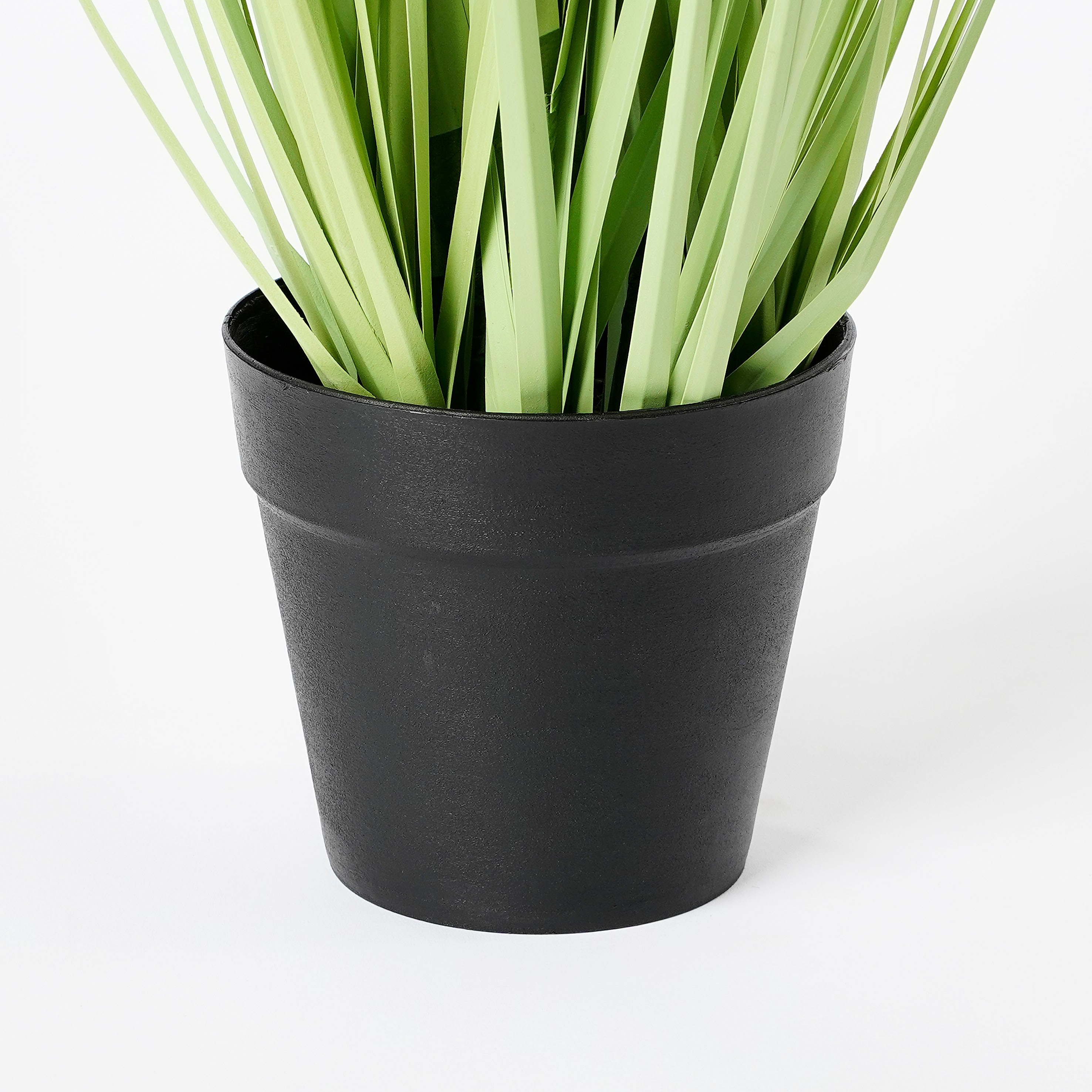 Mica decorations - herbe dogtail artificielle vert en pot h53
