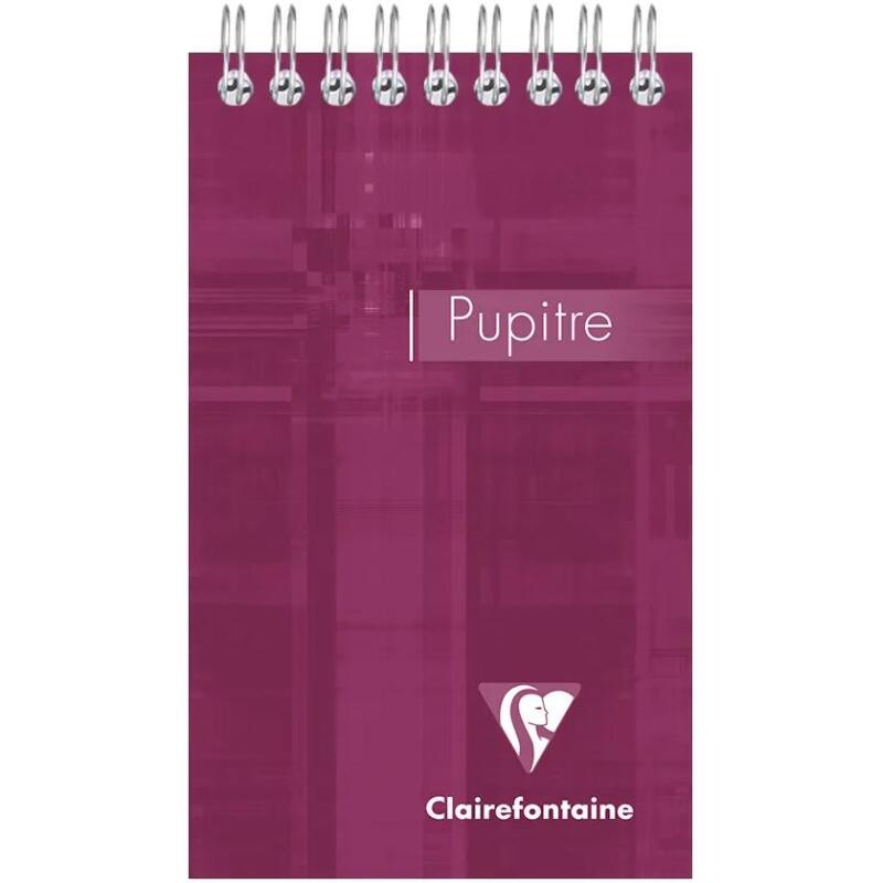 Bloc Pupitre reliure intégrale en-tête 8,5x14cm 160 pages détachables ligné - Assortis