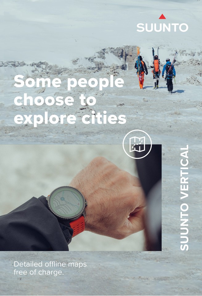 Suunto - Vertical Titanium Smartwatch