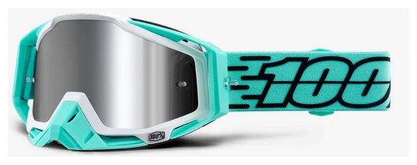 Masque 100% Racecraft Plus ( ) Fasto Bleu / Ecran Miroir Argenté