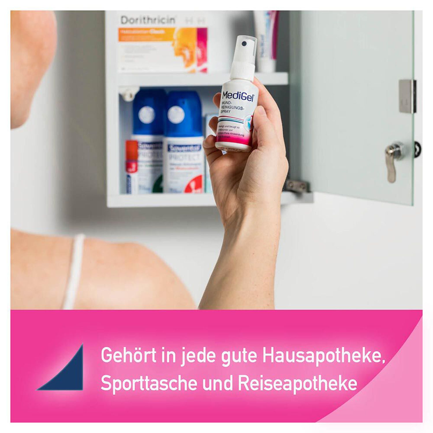 MediGel Wundreinigungsspray zum Säubern von Wunden