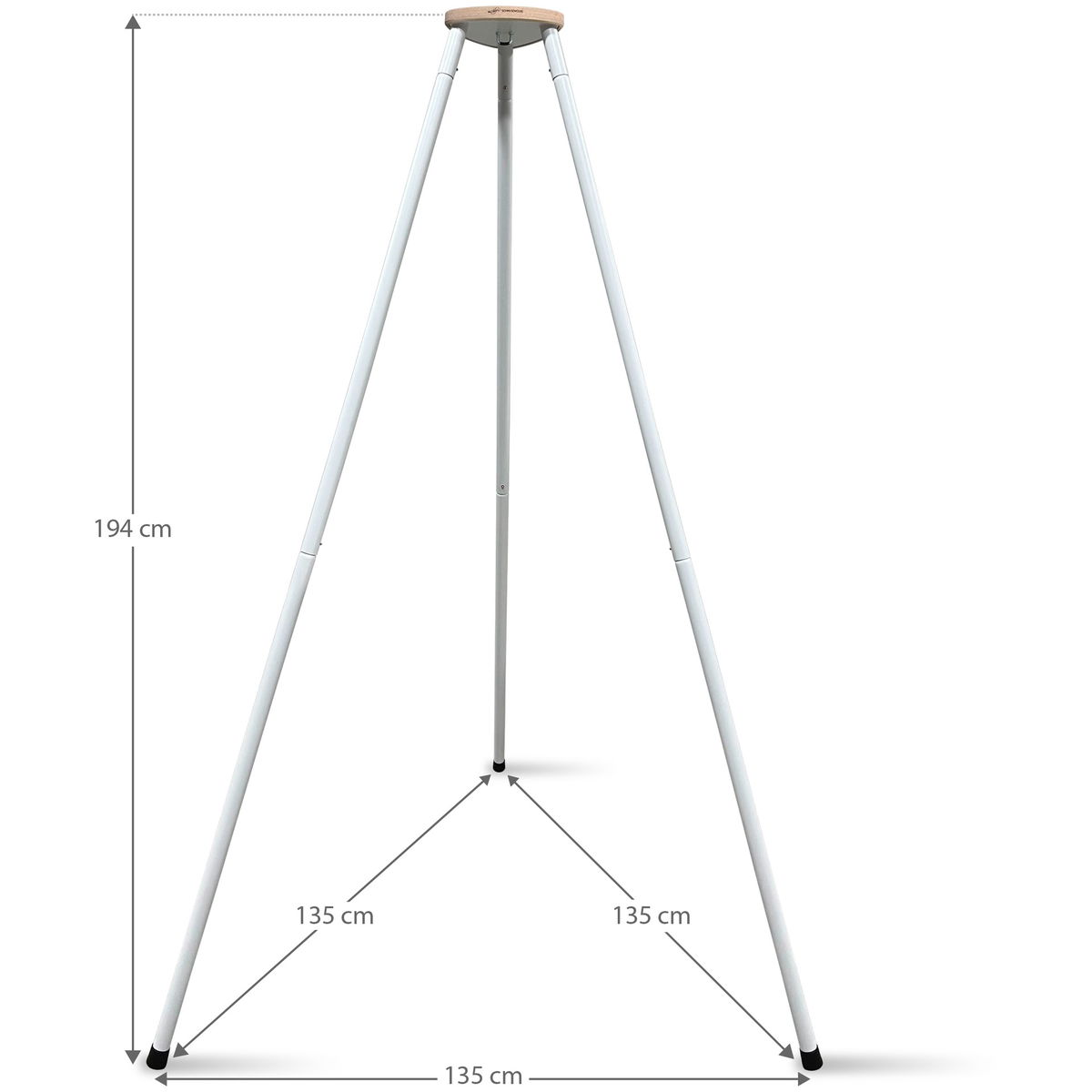SCHMUSEWOLKESCHMUSEWOLKE   Tipi weiss mit Bio Federwiege grey Synthetisch