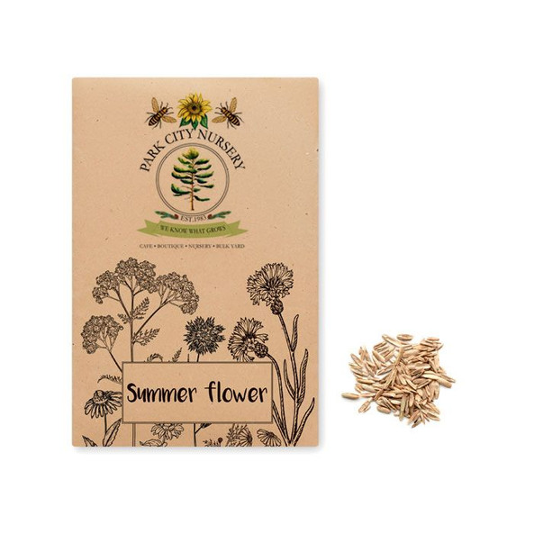 GiftRetail MO6502 - SEEDLOPE Enveloppe graines fleurs sauvag