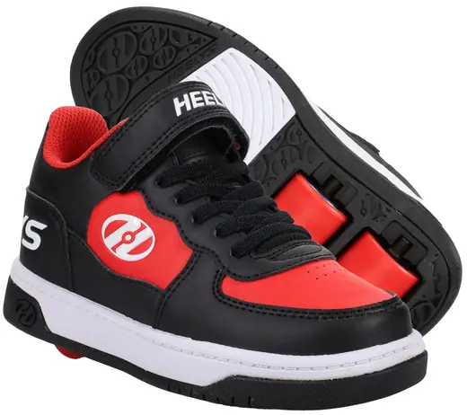 Heelys Reserve X2 Sort/Rød Rullesko | SkatePro