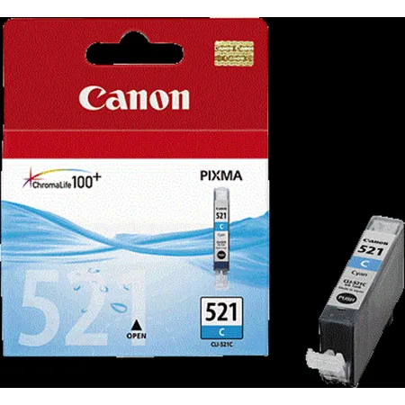 Canon Tintenpatrone BJ Cartridge/CLI521C cyan 2934B001 Inh.9 ml