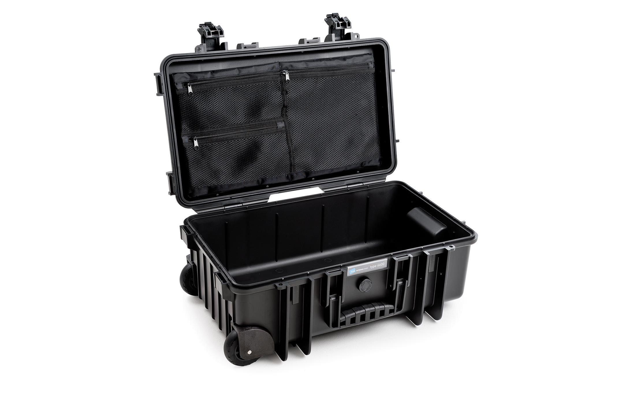 Outdoor-Koffer Typ 6600 Schwarz<br>Fotokoffer von B&W international
