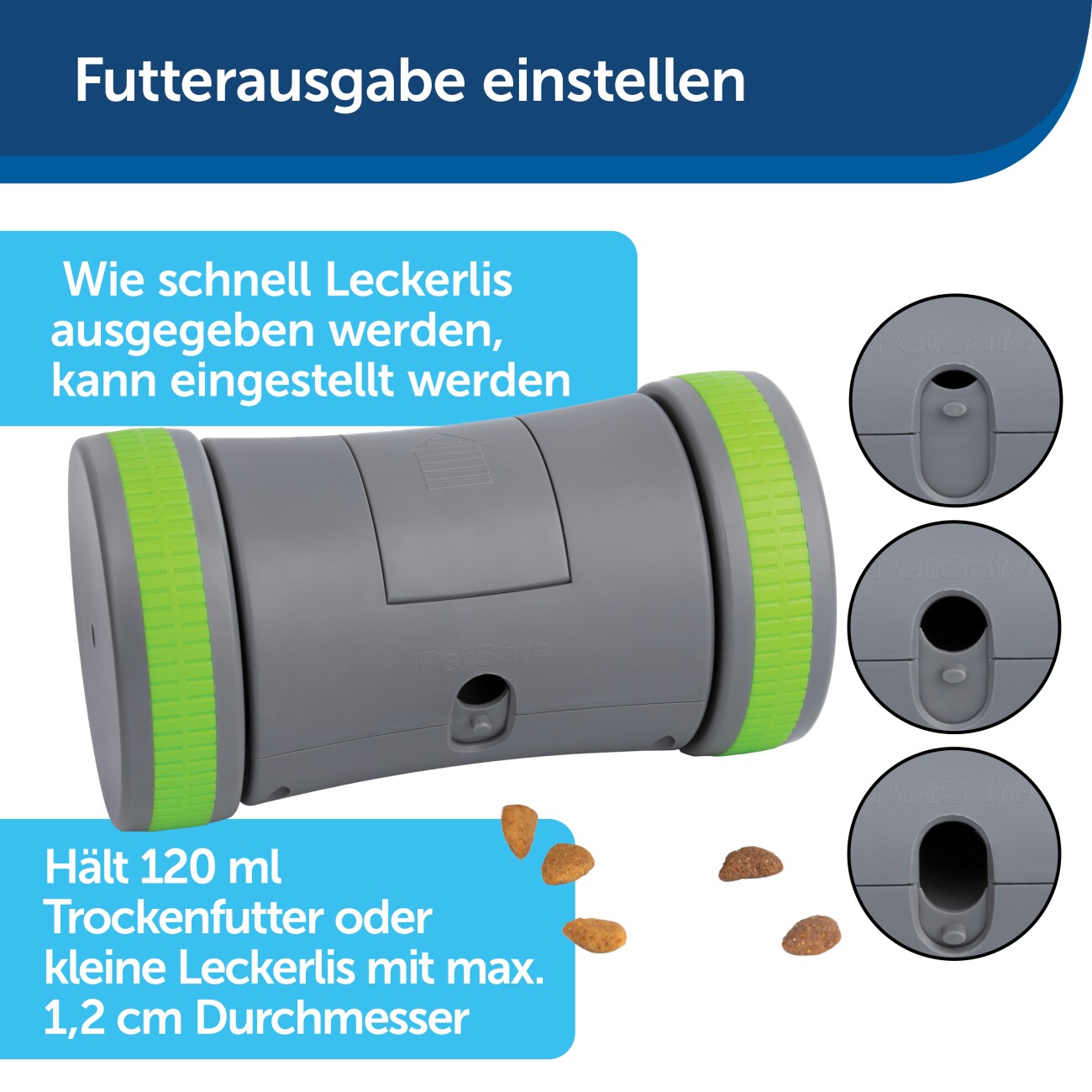 PetSafe Selbstbewegendes Belohnungsspielzeug Kibble Chase