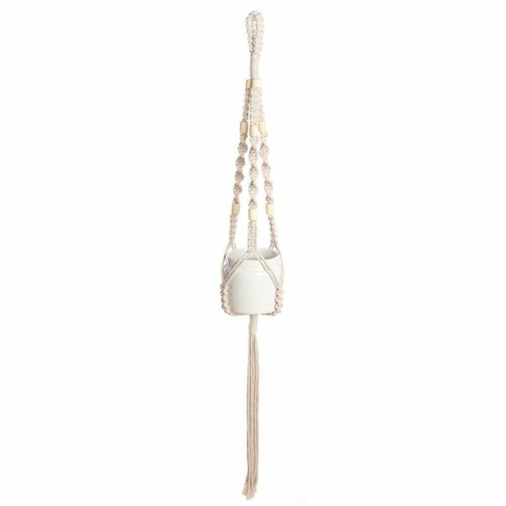 8 perles cylindriques - bois nature - 24 mm
