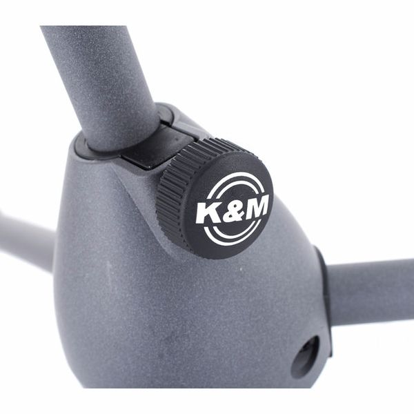 K&M 25900 Halbhohes Mikrofonstativ grau
