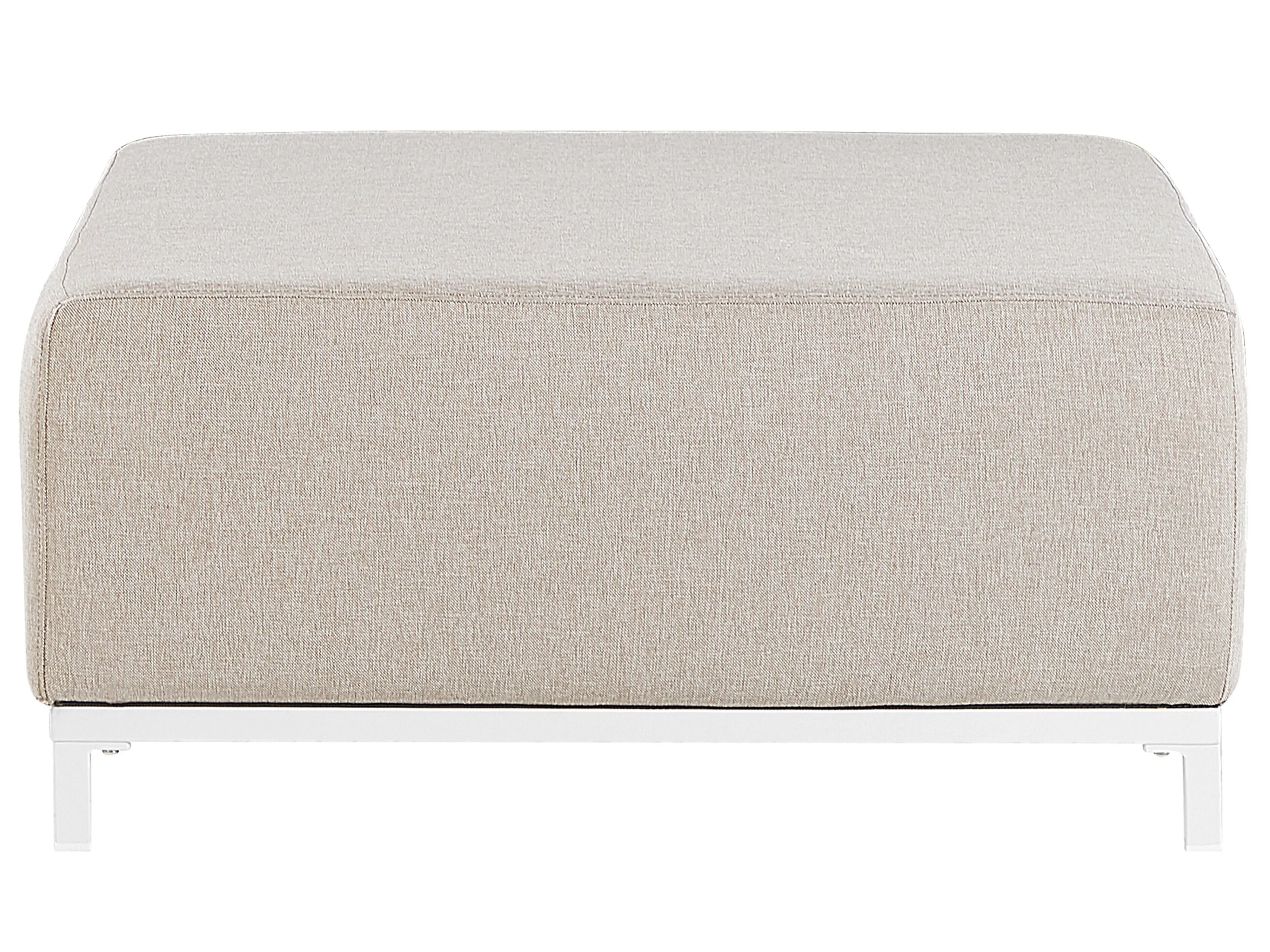 Ottomaan ROVIGO Stof Beige