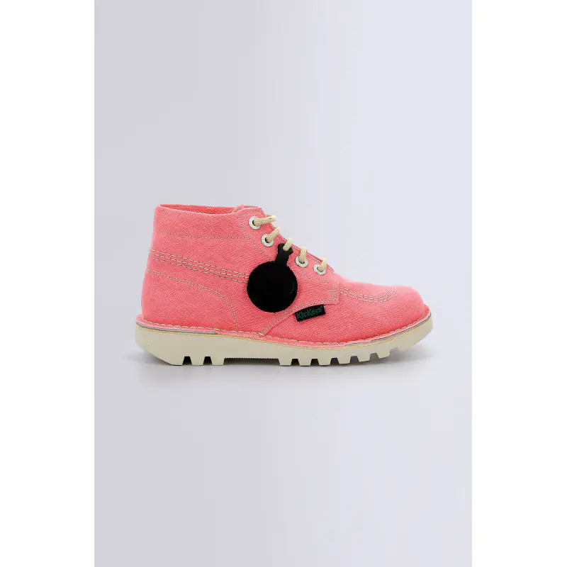 KICK HI ROSE CLAIR BOTTINES Textile Femme