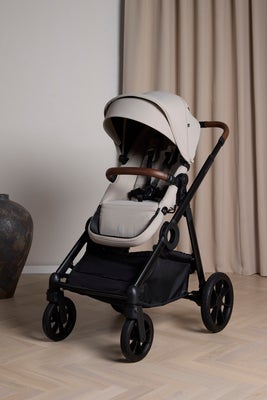 Beemoo Pro Multi 2 Tvillingvogn, Latte Beige