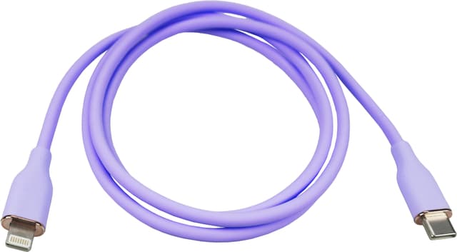 Moomin 20W Lightning til USB-C vægoplader 1m (lilla)