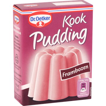 Dr. Oetker Kookpudding Frambozen 79 g