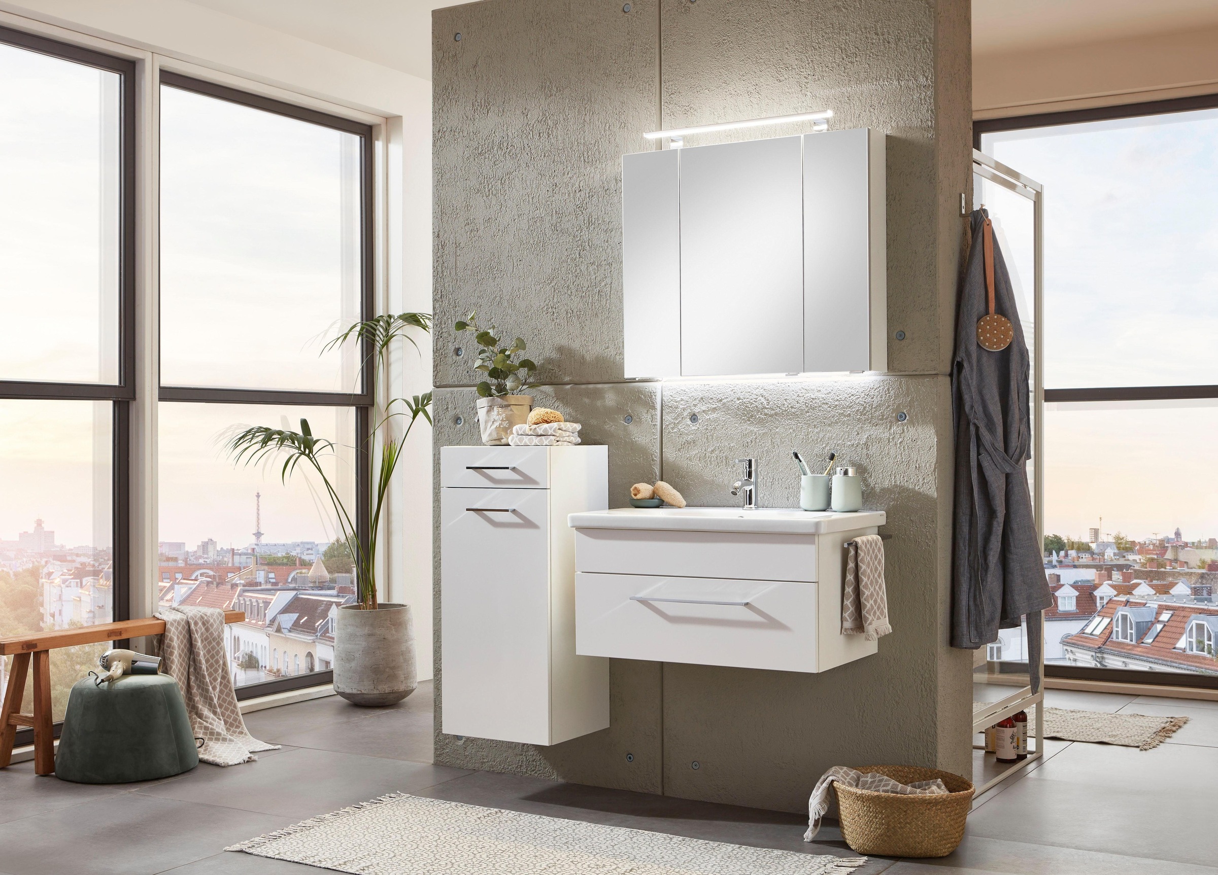 Saphir Waschtisch »3400 Basic« Breite 80 cm