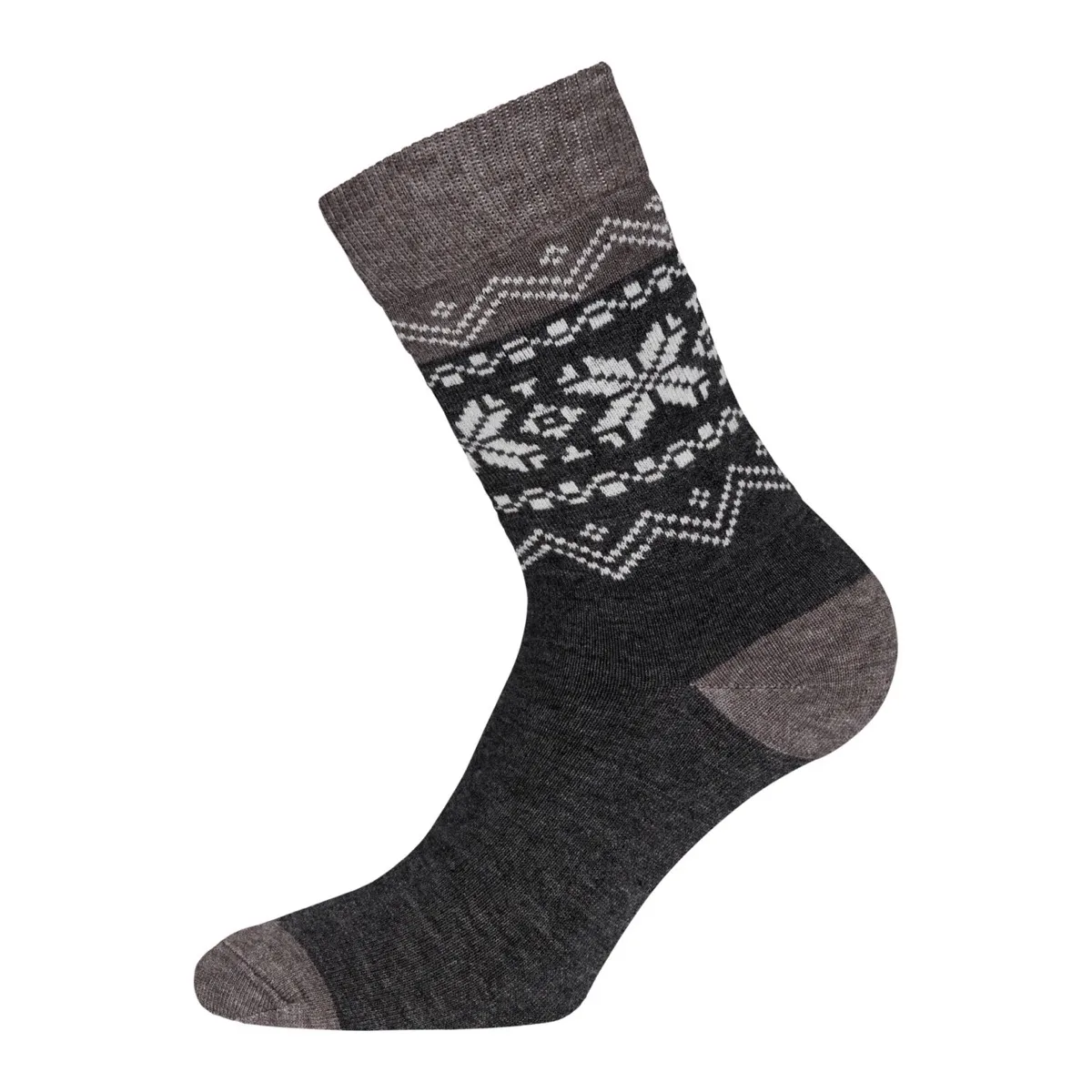 Gridarmor Heritage Merino Socks Mid Grey Melange