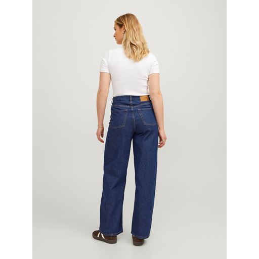 JJXX Tokyo Wide Jeans, Dark Blue Denim, W27/L30