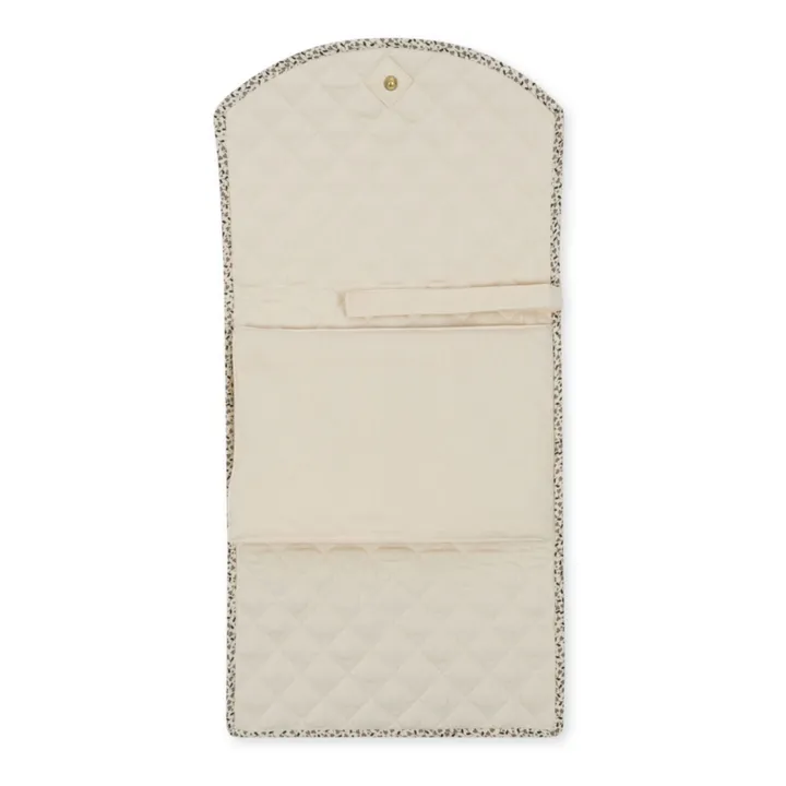 Konges Sløjd Matelas à langer de voyage en coton bio | Crème