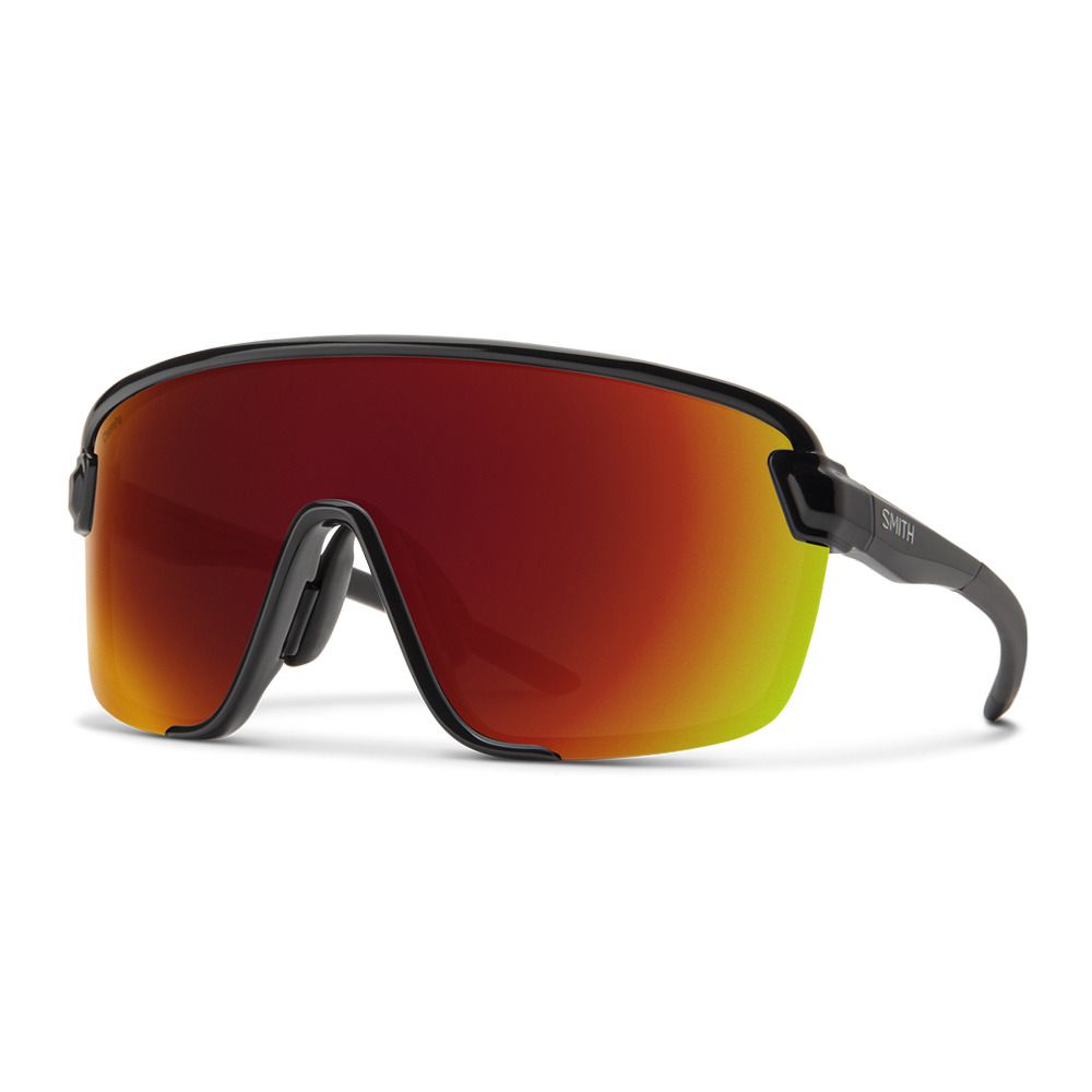 Smith BOBCAT - Lunettes de soleil black/chromapop red mirror