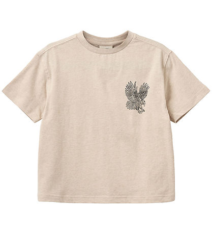 Sofie Schnoor T-Shirt - Barrysk - Beige Melange