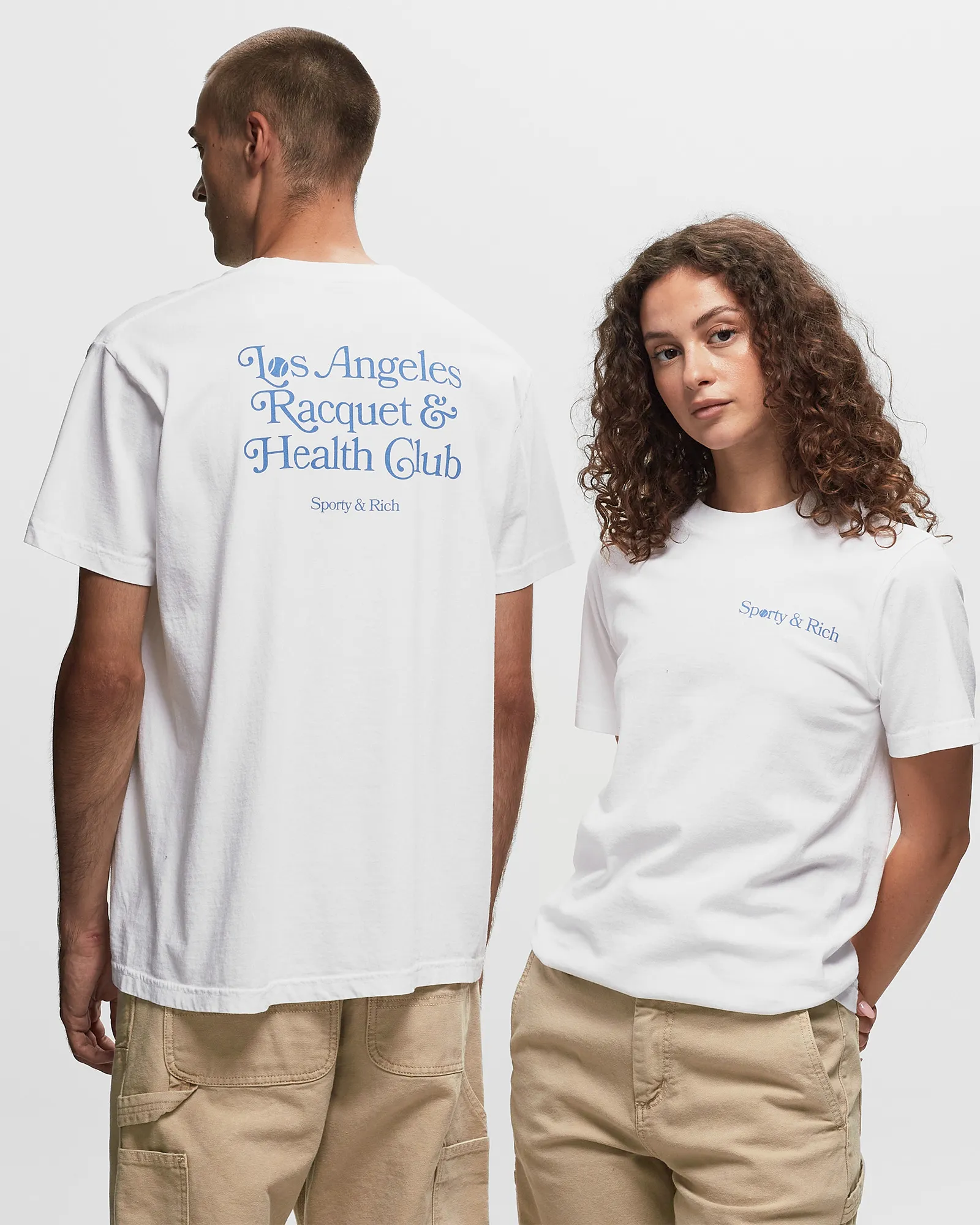 Sporty & Rich LA RACQUET CLUB T SHIRT