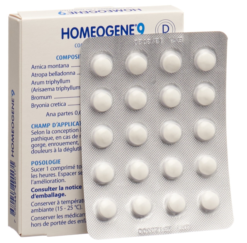 HOMEOGENE No 9 Tabl Blist 60 Stk