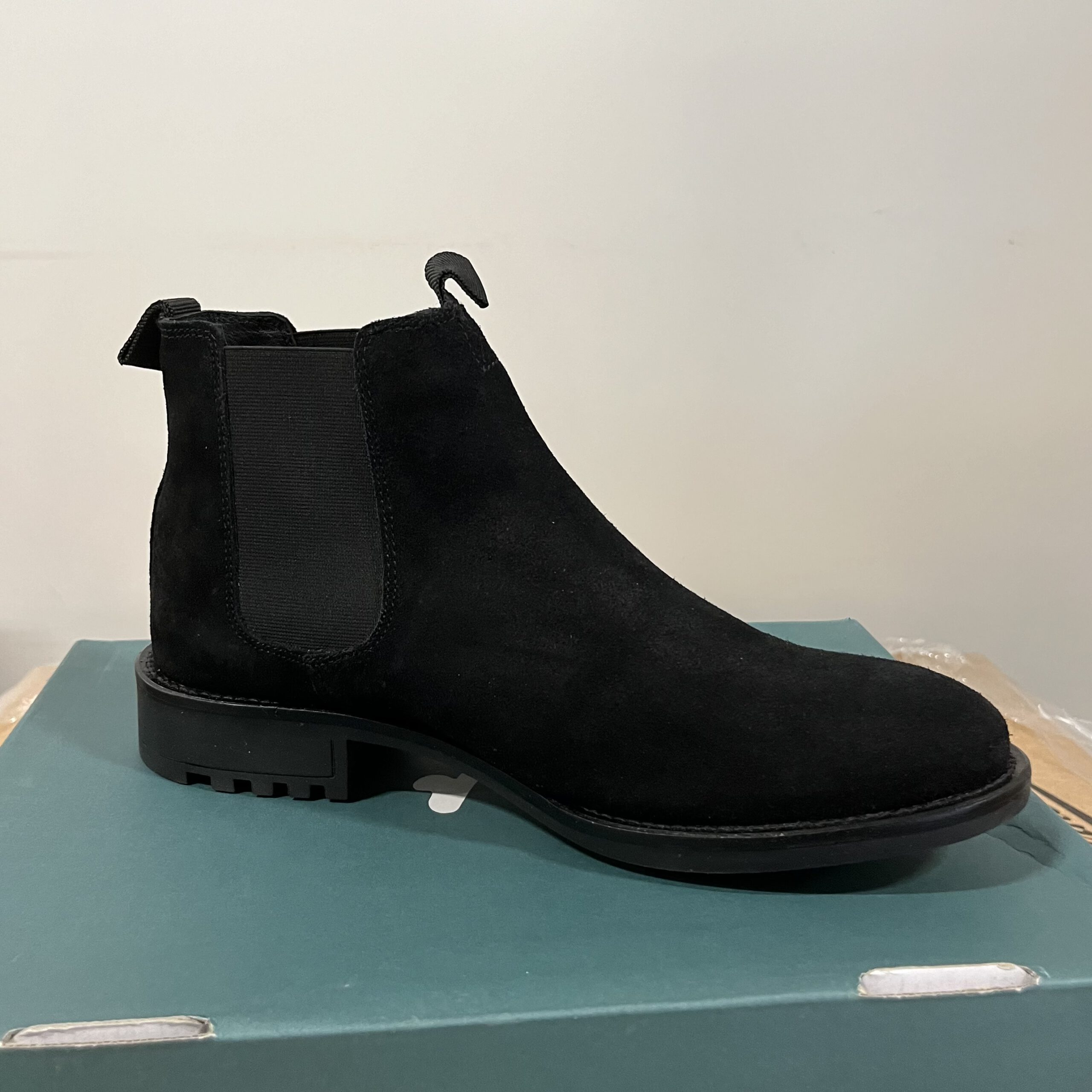 Noodles - Chelsea Boot Suede Black