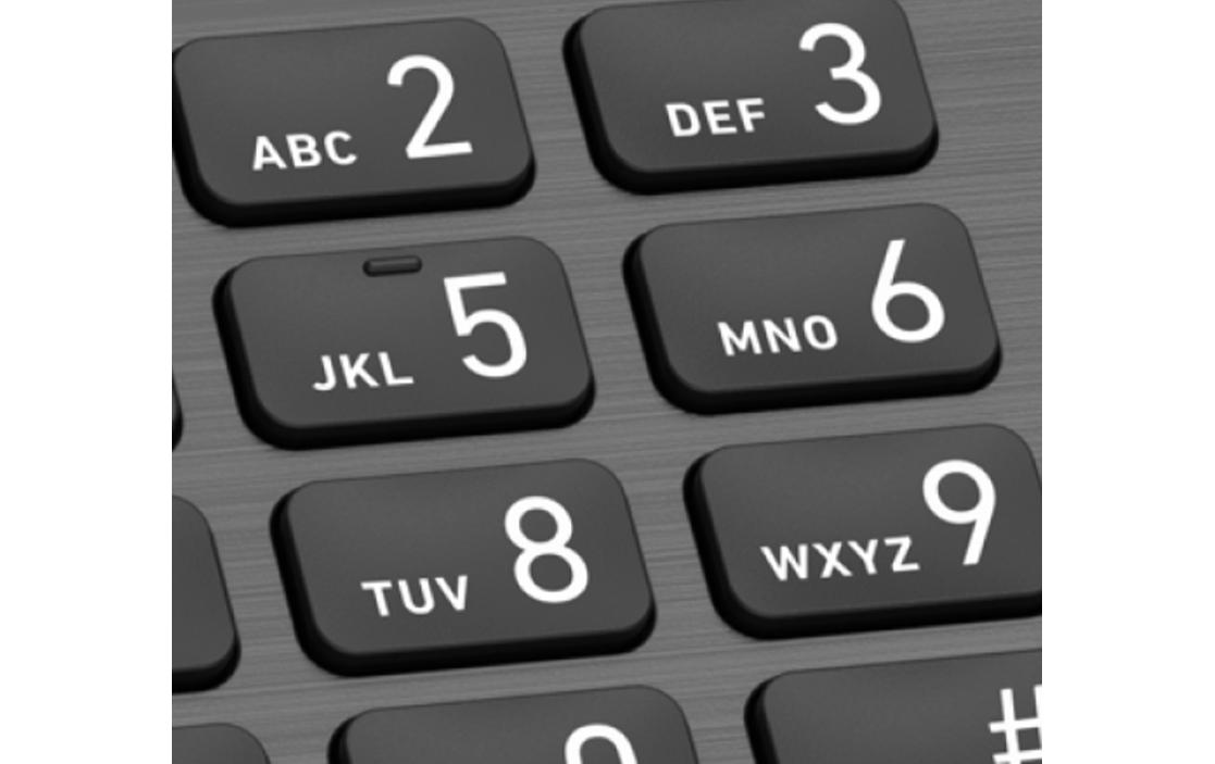 Tischtelefon D862 Schwarz<br>Der perfekte Einstieg in die Welt der modernen IP-Telefonie