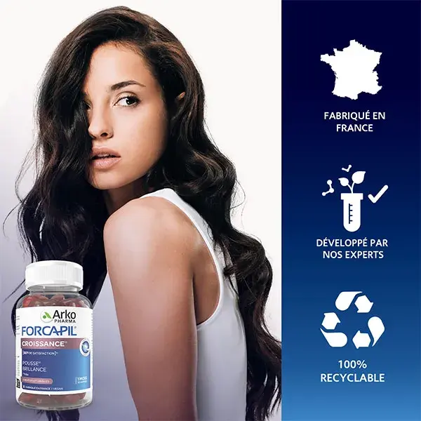 Arkopharma Forcapil Crescimento e Beleza Capilar 60 gomas