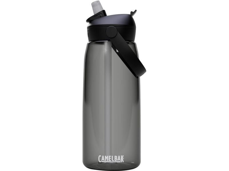 CamelBak Trinkflasche Thrive Flip Straw 1000 ml, Charcoal Der mobile Hydrations-Begleiter