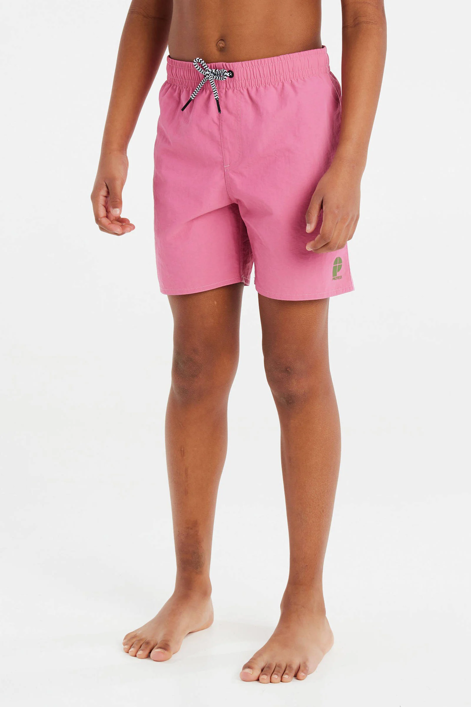Protest zwemshort CULTURE JR roze