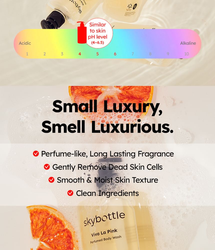 skybottle - Geparfumeerde bodywash - 3 soorten