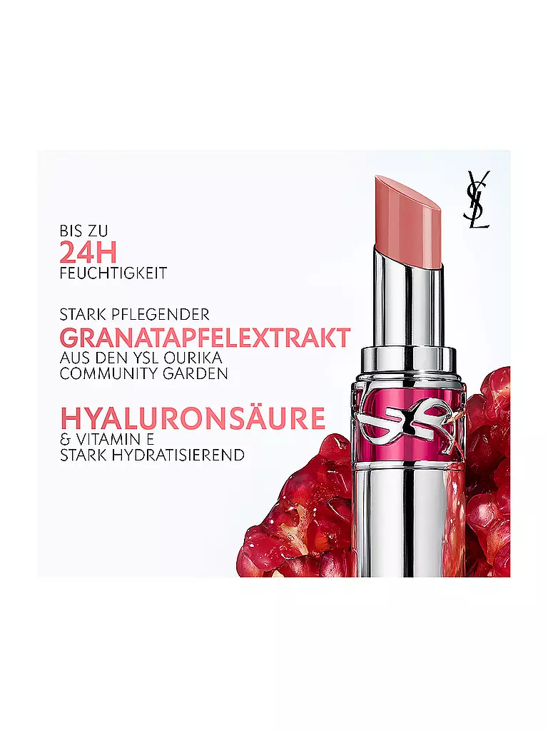 YVES SAINT LAURENT Loveshine Candy Glaze Lipgloss-Stick (6 Burgundy Temptation) koralle