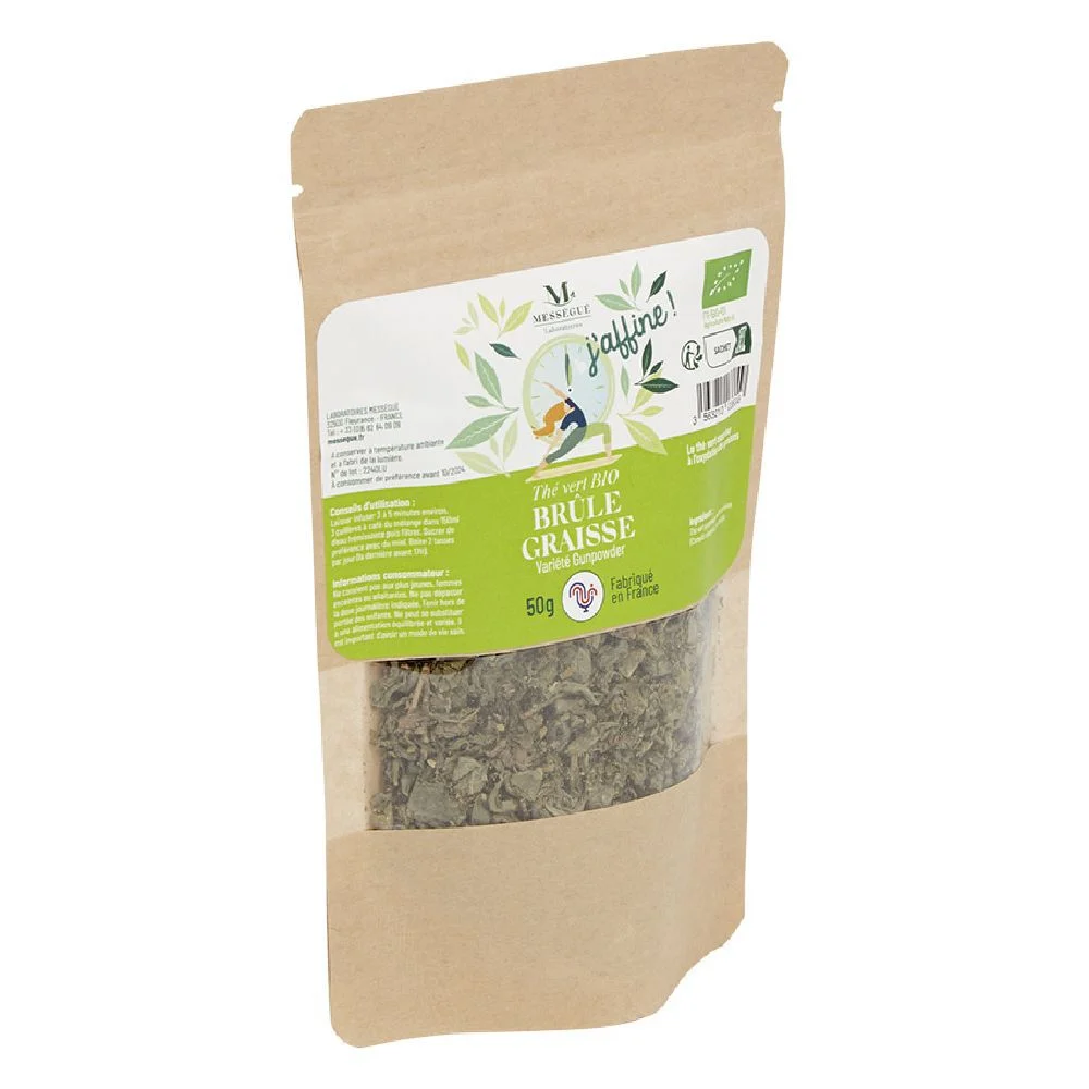 Thé vert brûle graisse Mességué Bio 50g