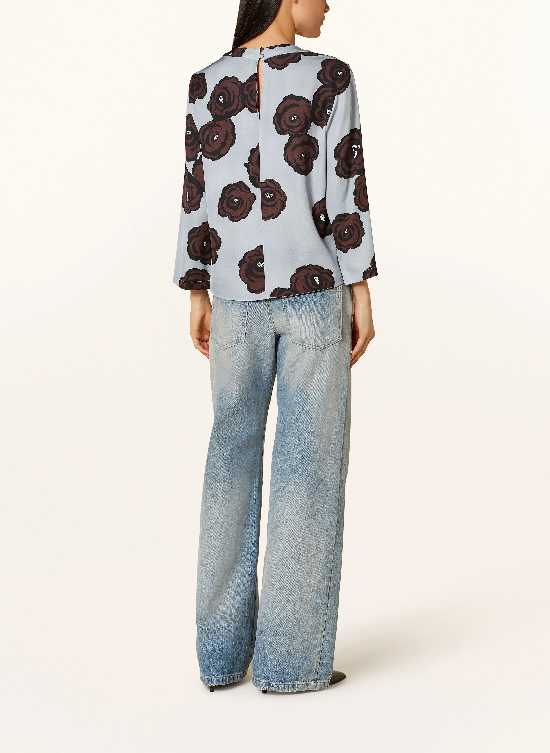LUISA CERANO Blusenshirt aus Satin